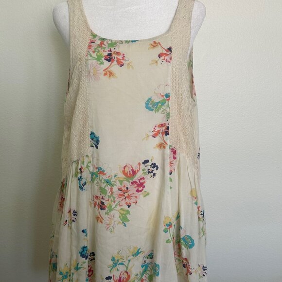 O'Neill Women's Tank Swing Dress Multicolor Floral Summer Beach Mini - Picture 1 of 6